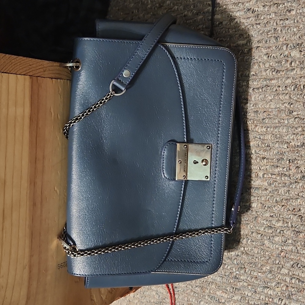 Marc Jacobs Polly Leather Shoulder Bag